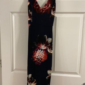 Topshop floral slip dress